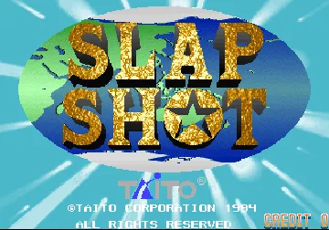 Slap Shot (Japan) screen shot title